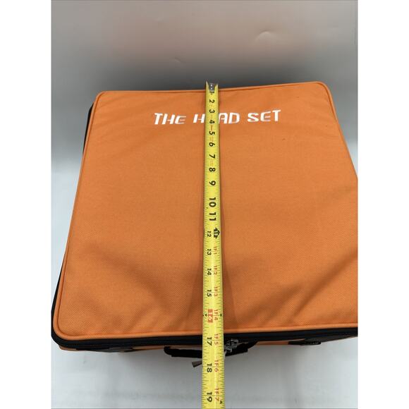 The Head Set Storage And Protection Box/tote Divided Compartments W/strap - Picture 10 of 16